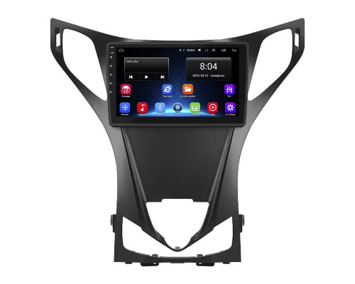 Штатная магнитола Lesko для Hyundai Grandeur V 2011-2014 экран 9" 2/32Gb Wi-Fi GPS Base
