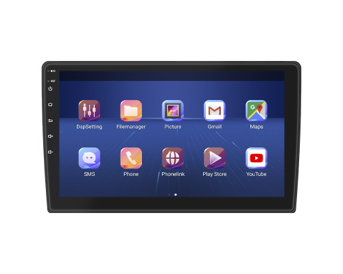 Штатная магнитола Lesko для Chrysler Aspen  2006-2008 экран 9" 4/64Gb 4G Wi-Fi GPS Top