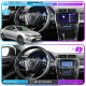 Штатная магнитола Lesko для Toyota Camry (USA) VII (XV50) Рестайлинг 2015-2017 экран 10" 1/16Gb Wi-Fi GPS Base