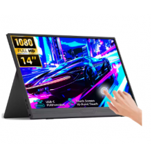 Портативний монітор ZSUS 14AT black 14" 1920x1080 60 Гц Сенсорний екран