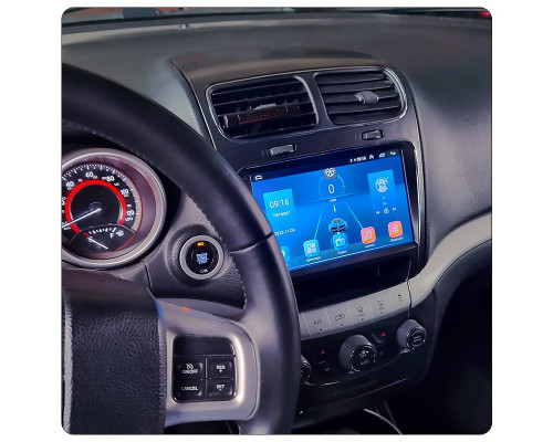 Штатная магнитола Lesko для Dodge Journey I Рестайлинг 2011-2020 экран 9" 2/32Gb Wi-Fi GPS Base