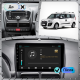 Штатная магнитола Lesko для Fiat Doblo II 2009-2015 экран 10" 6/128Gb 4G Wi-Fi GPS Top