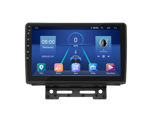 Штатная магнитола Lesko для Geely Emgrand 7 I 2016-2018 экран 9" 4/64Gb 4G Wi-Fi GPS Top