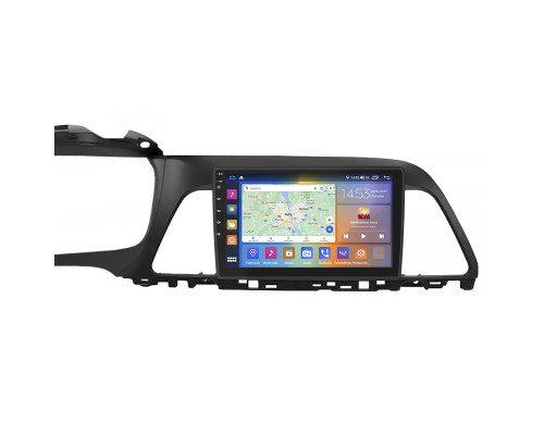 Штатная магнитола Lesko для Hyundai Sonata VII (LF) 2014-2017 экран 9" 4/64Gb CarPlay 4G Wi-Fi GPS Prime
