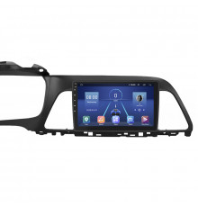 Штатная магнитола Lesko для Hyundai Sonata VII (LF) 2014-2017 экран 9" 4/64Gb 4G Wi-Fi GPS Top