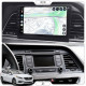 Штатная магнитола Lesko для Hyundai Sonata VII (LF) 2014-2017 экран 9" 4/64Gb 4G Wi-Fi GPS Top