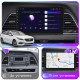 Штатная магнитола Lesko для Hyundai Sonata VII (LF) 2014-2017 экран 9" 6/128Gb 4G Wi-Fi GPS Top