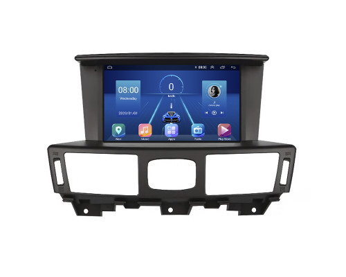 Штатная магнитола Lesko для Infiniti Q70 I Рестайлинг 2014-2019 экран 9" 4/64Gb 4G Wi-Fi GPS Top