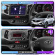 Штатная магнитола Lesko для Kia Sportage III 2010-2014 экран 9" 2/32Gb Wi-Fi GPS Base