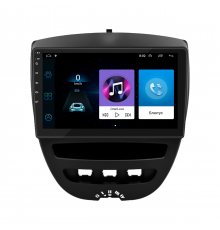 Штатная магнитола Lesko для Citroen C1 I 2005-2008 экран 10" 1/16Gb Wi-Fi GPS Base
