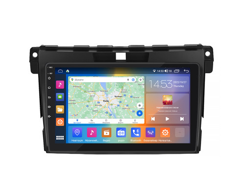 Штатная магнитола Lesko для Mazda CX-7 I 2006-2009 экран 9" 2/32Gb CarPlay 4G Wi-Fi GPS Prime