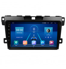 Штатная магнитола Lesko для Mazda CX-7 I 2006-2009 экран 9" 4/64Gb 4G Wi-Fi GPS Top