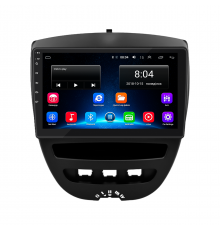 Штатная магнитола Lesko для Citroen C1 I 2005-2008 экран 10" 2/32Gb Wi-Fi GPS Base