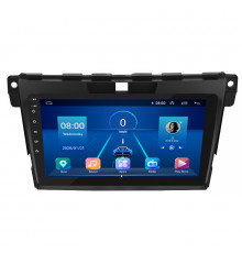 Штатная магнитола Lesko для Mazda CX-7 I Рестайлинг 2009-2012 экран 9" 6/128Gb 4G Wi-Fi GPS Top