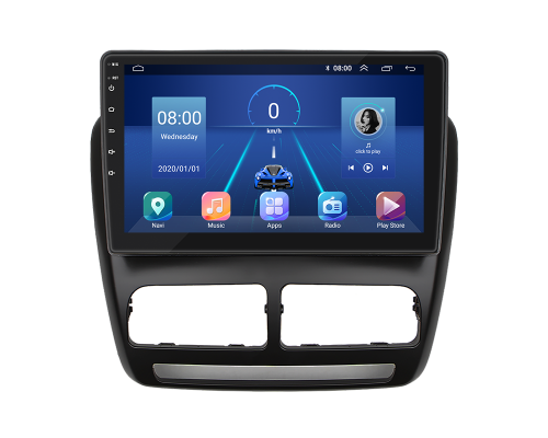 Штатная магнитола Lesko для Opel Combo D 2011-2017 экран 10" 6/128Gb 4G Wi-Fi GPS Top