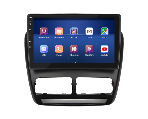 Штатная магнитола Lesko для Opel Combo D 2011-2017 экран 10" 6/128Gb 4G Wi-Fi GPS Top
