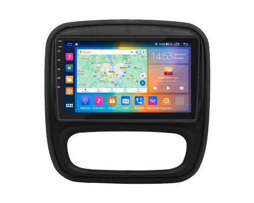 Штатная магнитола Lesko для Opel Vivaro B 2014-2018 экран 9" 2/32Gb CarPlay 4G Wi-Fi GPS Prime