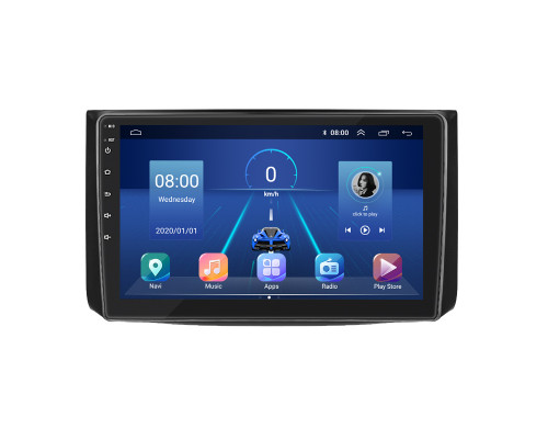 Штатная магнитола Lesko для Ravon Nexia R3  2015-2020 экран 9" 2/32Gb 4G Wi-Fi GPS Top