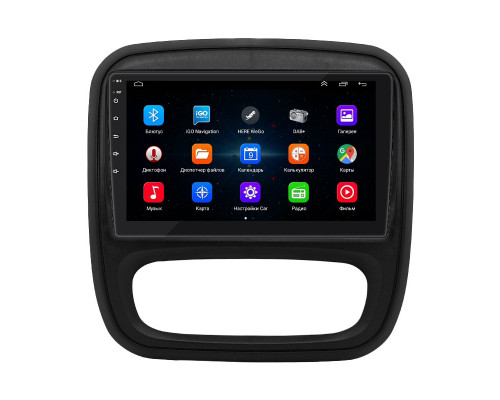 Штатная магнитола Lesko для Renault Trafic III 2014-2021 экран 9" 2/32Gb Wi-Fi GPS Base