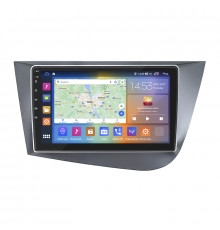 Штатная магнитола Lesko для SEAT Leon II 2005-2009 экран 9" 4/64Gb CarPlay 4G Wi-Fi GPS Prime