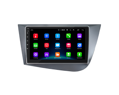 Штатная магнитола Lesko для SEAT Leon II Рестайлинг 2009-2012 экран 9" 2/32Gb Wi-Fi GPS Base