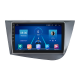 Штатная магнитола Lesko для SEAT Leon II Рестайлинг 2009-2012 экран 9" 6/128Gb 4G Wi-Fi GPS Top