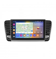 Штатная магнитола Lesko для Subaru Legacy IV 2003-2006 экран 9" 4/64Gb CarPlay 4G Wi-Fi GPS Prime