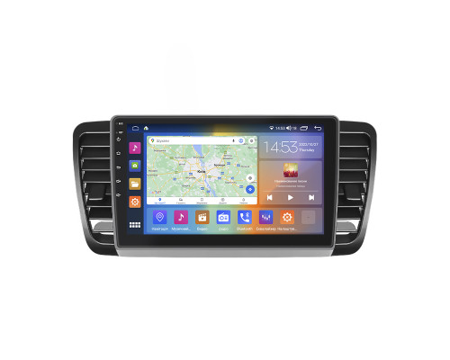 Штатная магнитола Lesko для Subaru Legacy IV 2003-2006 экран 9" 4/64Gb CarPlay 4G Wi-Fi GPS Prime