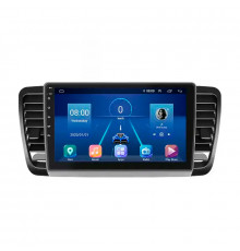 Штатная магнитола Lesko для Subaru Outback III 2003-2006 экран 9" 2/32Gb 4G Wi-Fi GPS Top