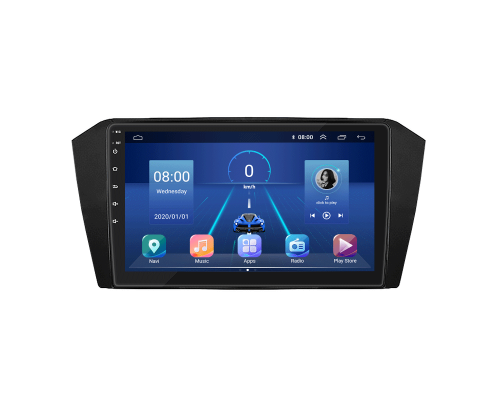 Штатная магнитола Lesko для Volkswagen Passat B8 Рестайлинг 2019-н.в. экран 10" 6/128Gb 4G Wi-Fi GPS Top