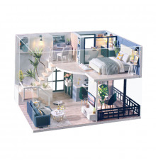 Кукольный дом конструктор DIY Cute Room L-032-B/C Вилла "Уютная жизнь"