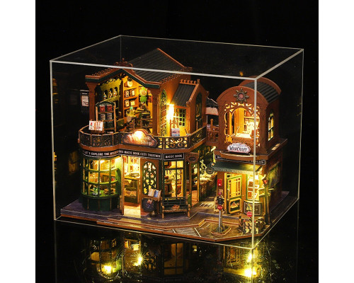 Румбокс магический дом конструктор DIY House ES017 Twilight Book Cityt сборный румбокс