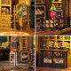 Румбокс магический дом конструктор DIY House ES017 Twilight Book Cityt сборный румбокс