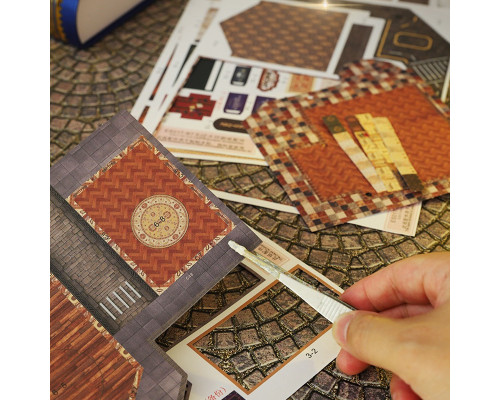 Румбокс магический дом конструктор DIY House ES017 Twilight Book Cityt сборный румбокс