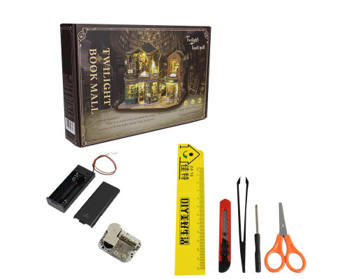 Румбокс магический дом конструктор DIY House ES017 Twilight Book Cityt сборный румбокс