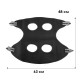 Гамак DT641 для груминга кошек и собак M Black
