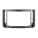 Переходная рамка Chevrolet Aveo 2007-2011 ZAZ Vida 2012+ Ravon Nexia R3 2016-2020 (6328) 9" Black