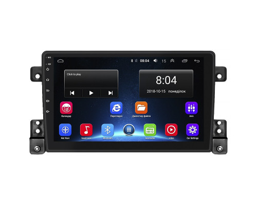 Штатная магнитола Lesko для Suzuki Grand Vitara III Рестайлинг 2 2012-2015 экран 9" 2/32Gb Wi-Fi GPS Base
