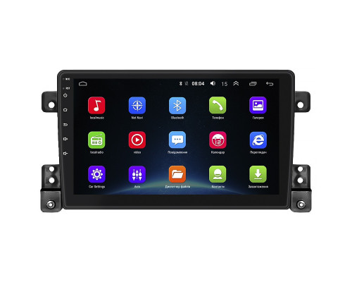 Штатная магнитола Lesko для Suzuki Grand Vitara III Рестайлинг 2 2012-2015 экран 9" 2/32Gb Wi-Fi GPS Base