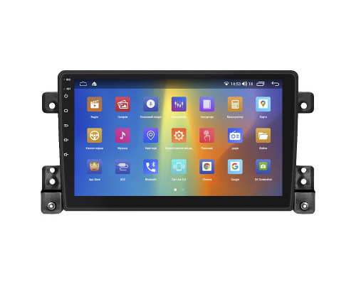 Штатная магнитола Lesko для Suzuki Grand Vitara III Рестайлинг 2 2012-2015 экран 9" 2/32Gb CarPlay 4G Wi-Fi GPS Prime