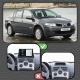Штатная магнитола Lesko для Renault Megane II Рестайлинг 2006-2009 экран 9" 4/32Gb 4G Wi-Fi GPS Top