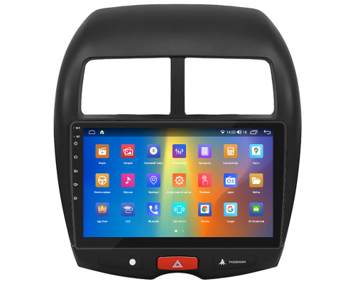 Штатная магнитола Lesko для Citroen C4 Aircross  2012-2017 экран 10" 4/64Gb CarPlay 4G Wi-Fi GPS Prime