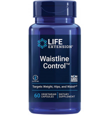 Жироспалювач для стегон та талії, Waistline Control, Life Extension, 60 вегетаріанських капсул
