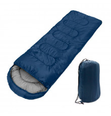Спальный мешок для туризма 0021 210*75 см Dark Blue  0,95 кг