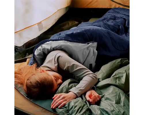 Спальный мешок для туризма 0021 210*75 см Dark Blue  0,95 кг