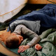 Спальный мешок для туризма 0021 210*75 см Dark Blue  2,4 кг
