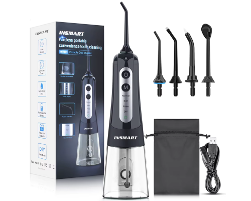 Іригатор портативний INSMART YXY-801 black-grey
