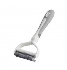 Колтунорез с широким зубом DT1393 для кошек и собак big Gray