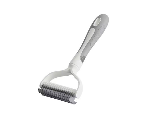 Колтунорез с широким зубом DT1393 для кошек и собак big Gray