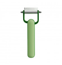 Колтунорез Taotaopets 095530 для удаления подшерстка шерсти для собак и кошек Green